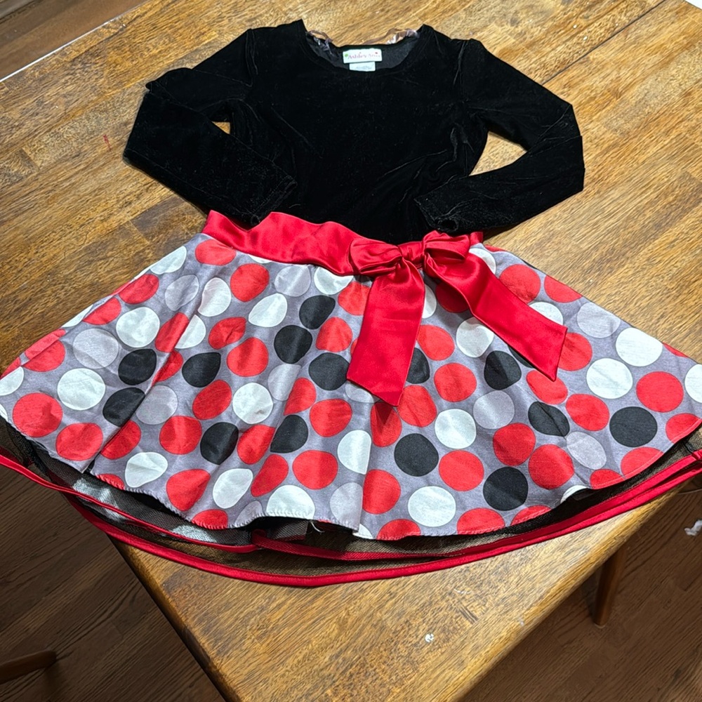 Girls holiday dress